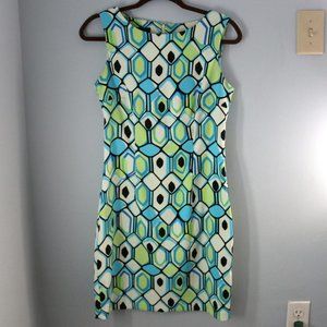 AGB designer dress in polyester and spandex